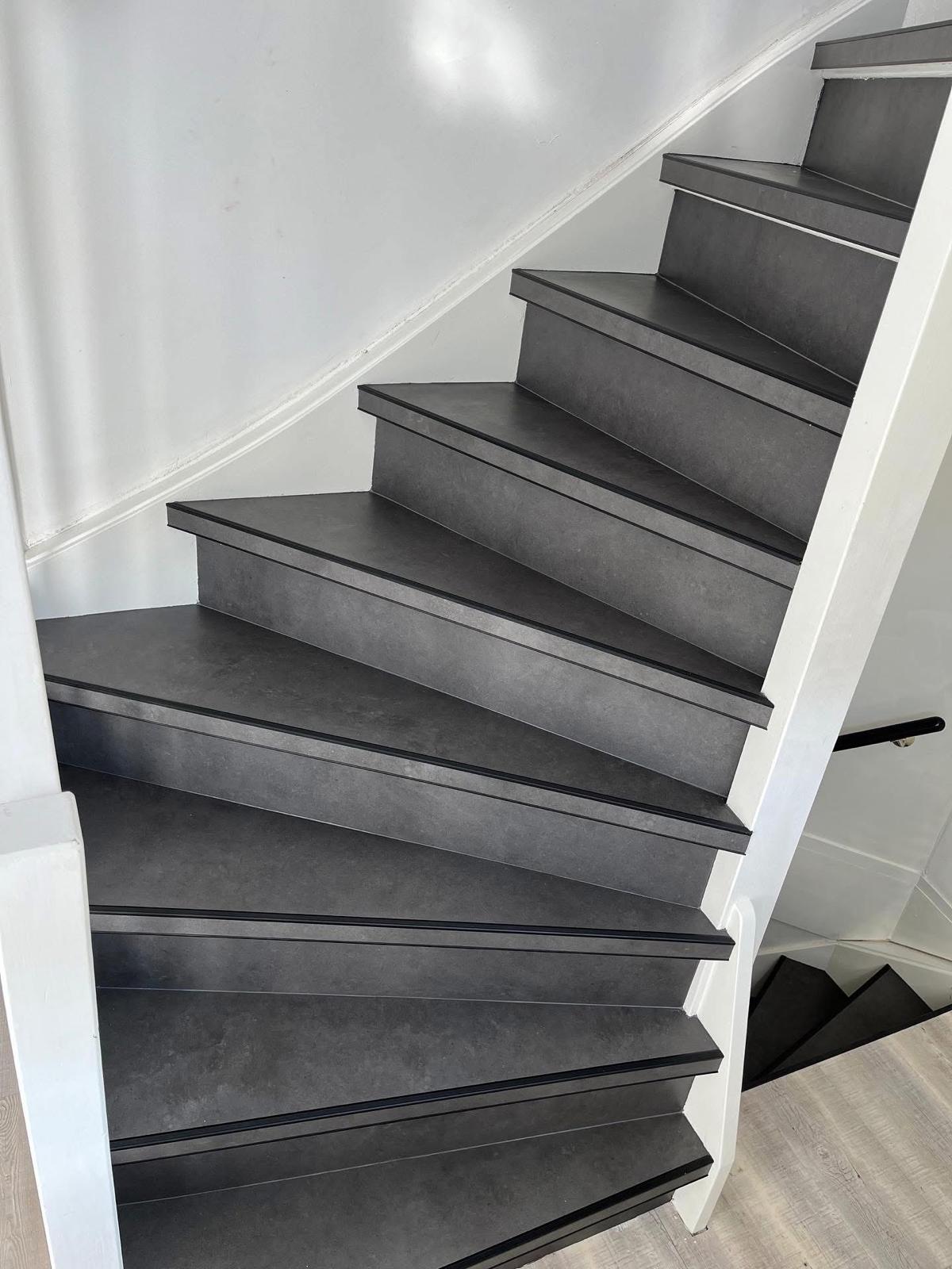 Afbouw Meester traprenovatie praktijkfoto 23